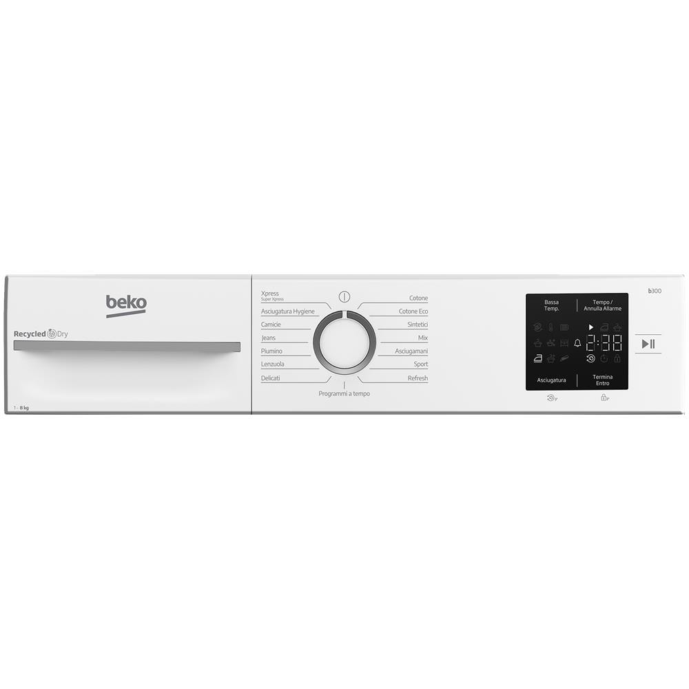 Bmtr38w Asciugatrice Pompa Di Calore 8kg Inverter 15 Programmi Classe D - Foto 9