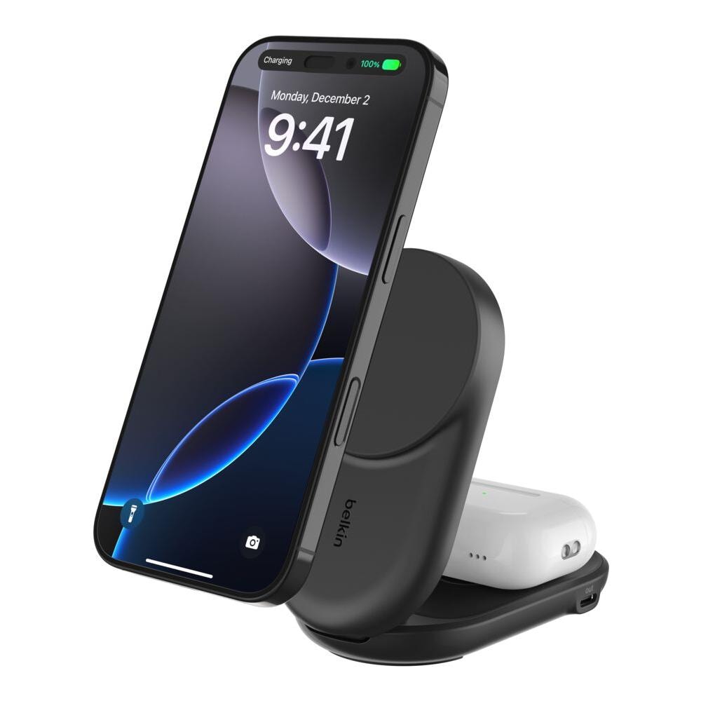 Qi2 Fitness tracker, Cuffie, Smartphone, Orologio Intelligente Nero USB Carica Wireless Ricarica Rapida Interno - Foto 1