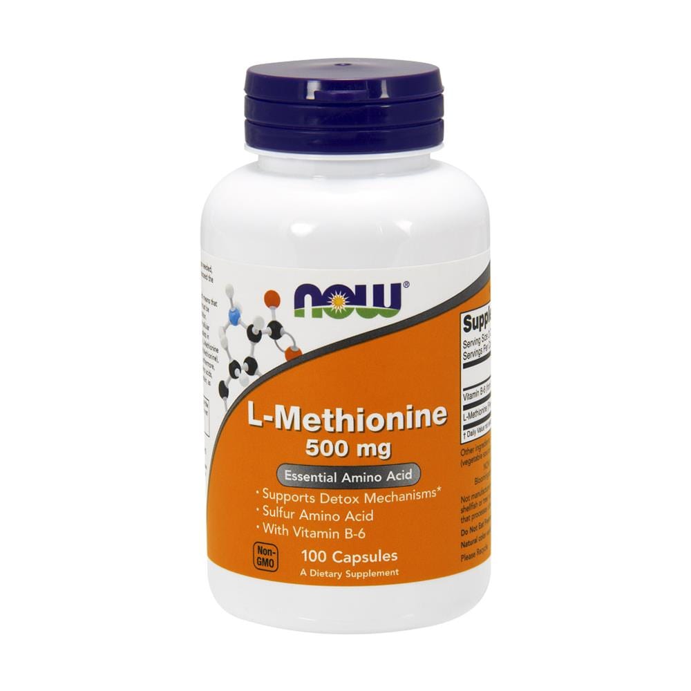 L-methionine 500 Mg, 100 Capsules - L-metionina - Foto 1