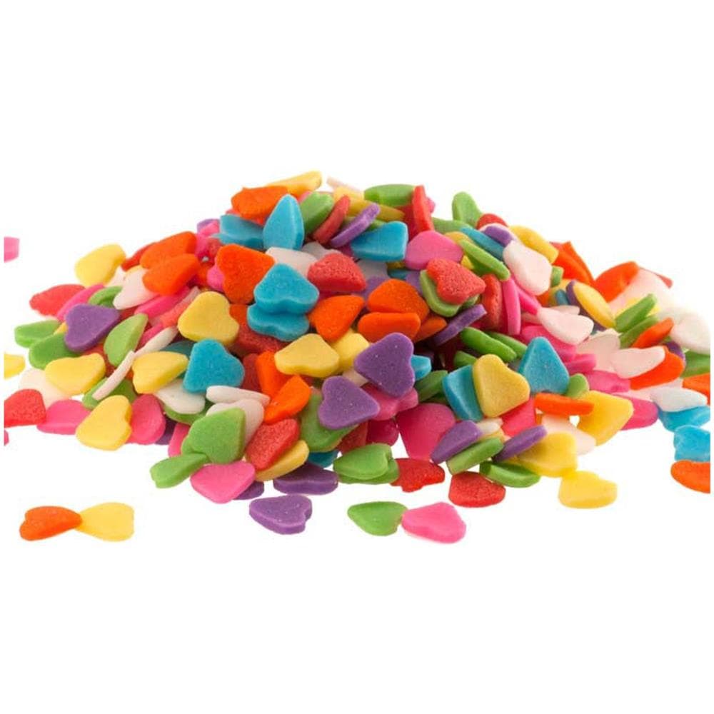 Dekora - Coriandoli Di Zucchero Cuori Multicolor - Foto 1