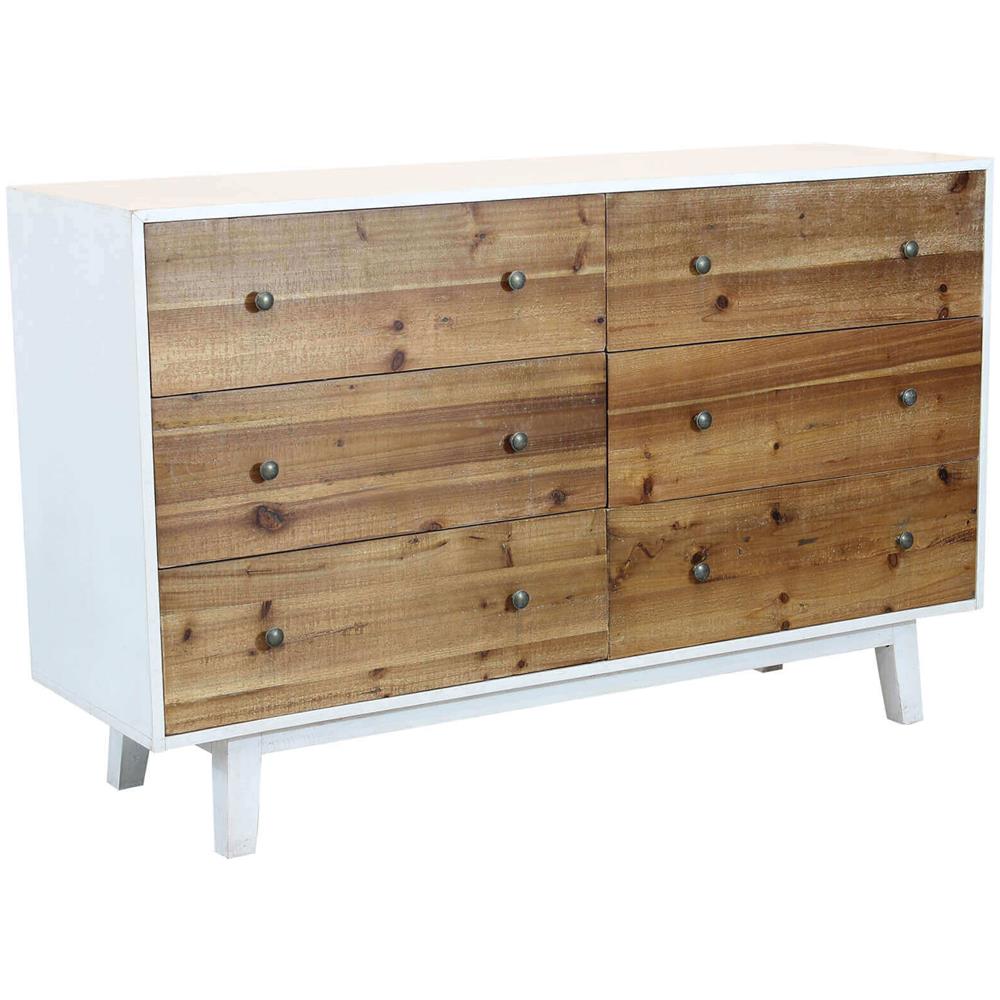 Matrix - Cassettiera In Legno Con Sei Cassetti - Foto 1