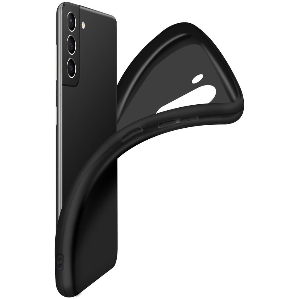 Cover Samsung Galaxy S21 Silicone Antishock Nero - Foto 5