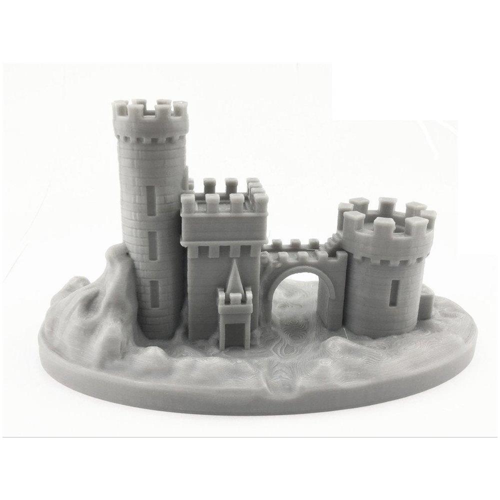 Stampante 3d Filament Pla 175 1kg (22 Libbre) Precisione Dimensionale - 005 Millimetri Grigio - Foto 2