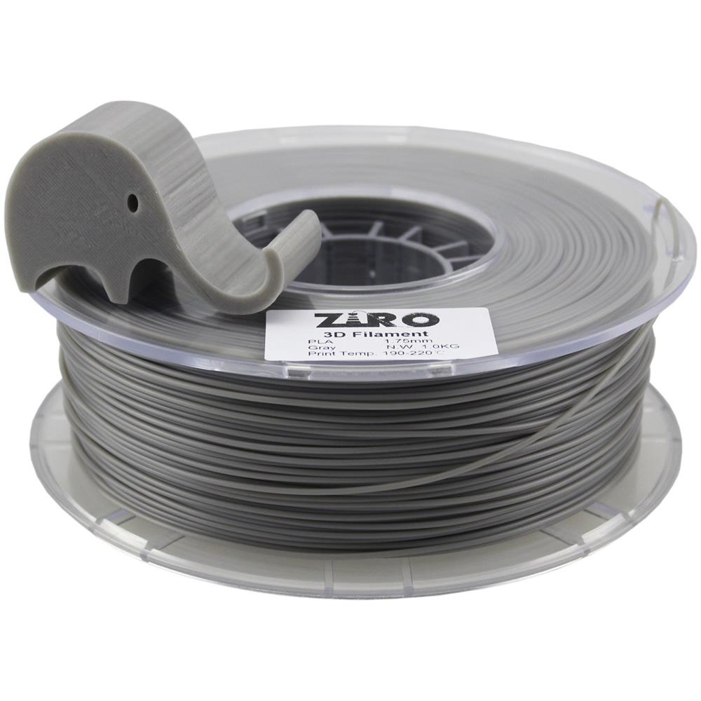 Stampante 3d Filament Pla 175 1kg (22 Libbre) Precisione Dimensionale - 005 Millimetri Grigio - Foto 4