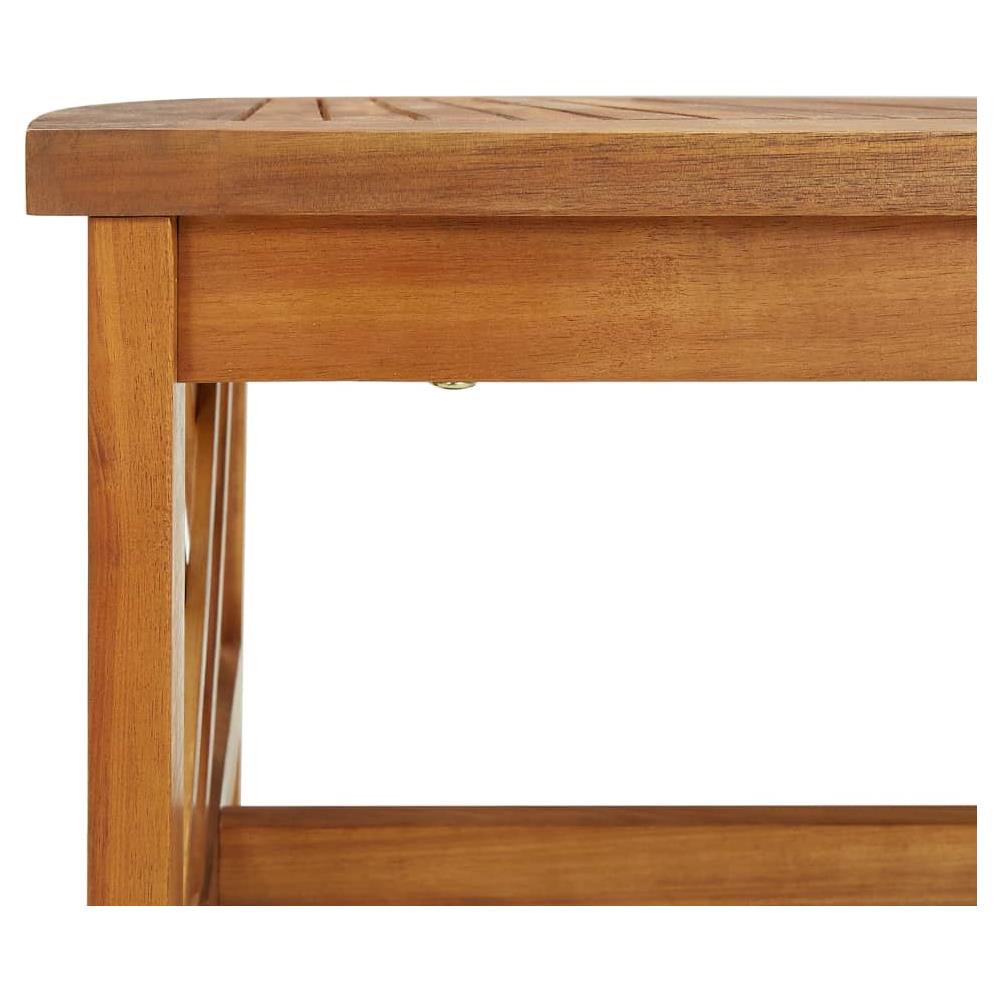 Set Divani da Giardino 5 pz con Cuscini in Massello di Acacia - Foto 2