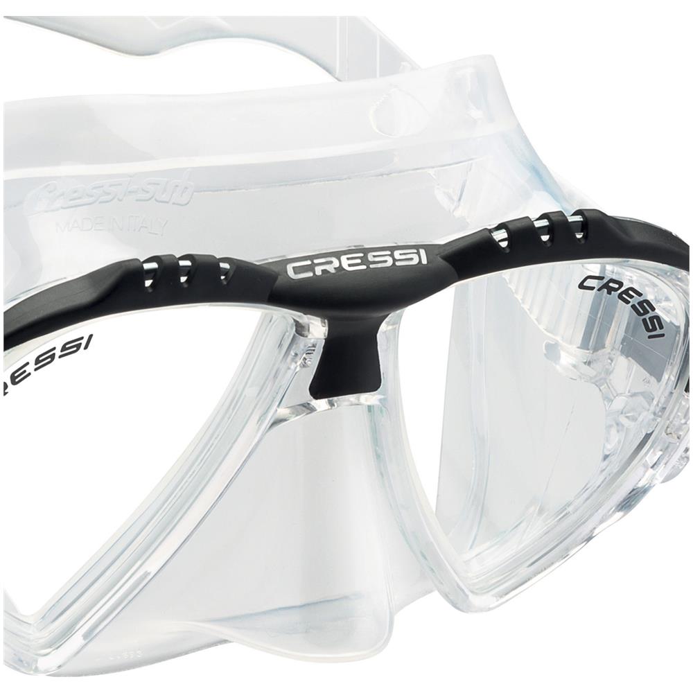 Maschera Matrix Trasparente Trasparente / nero - Foto 2