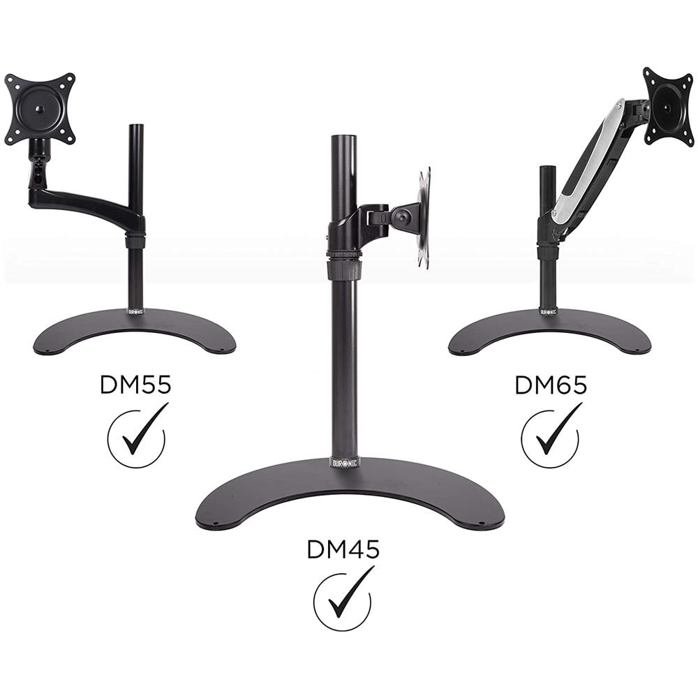 Base per Supporto Monitor DM25DSTAND Compatibile con DM15 DM 25 DM35 DM453 Colore Nero - Foto 4