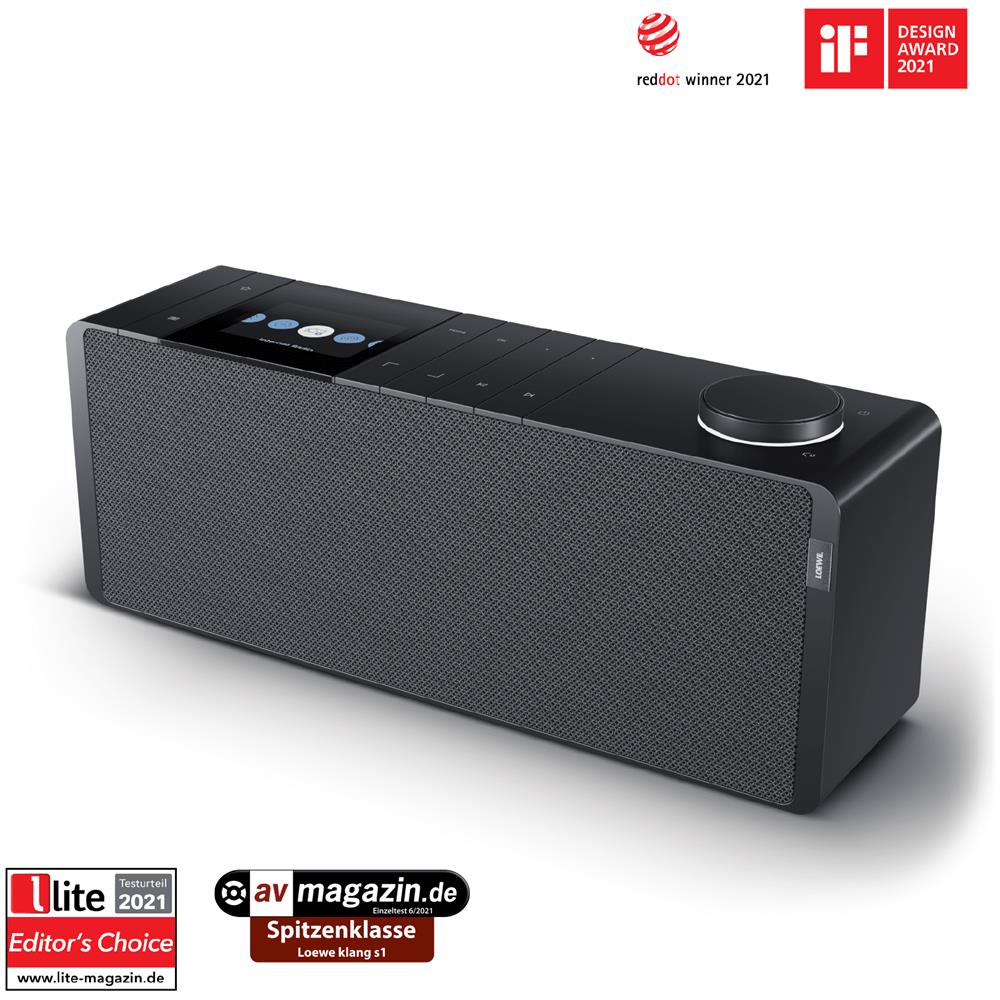 Klang S1 Hi-Fi All-in-One InternetRadio DAB+ USB Bluetooth Wi-Fi Potenzaz 80 Watt Colore Basalt Grey  - Foto 7