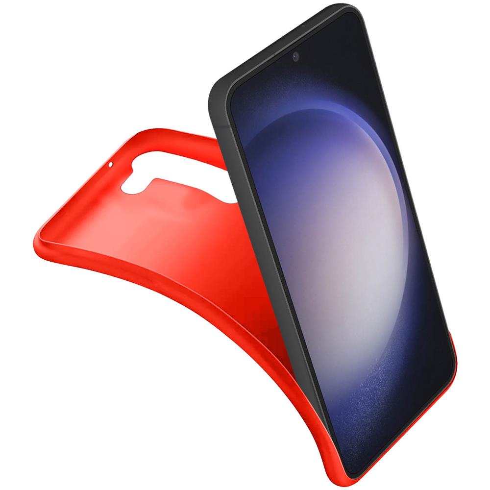 Cover Per Samsung S23 Plus Flessibile Anticaduta 1,25 M 3mk Matt Case Rossa - Foto 2