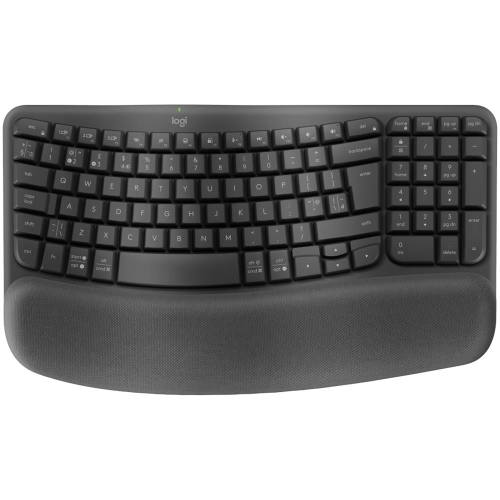 Tastiera Bluetooth 920-012333 per Ufficio (Layout Inglese) Colore Grafite - Foto 1