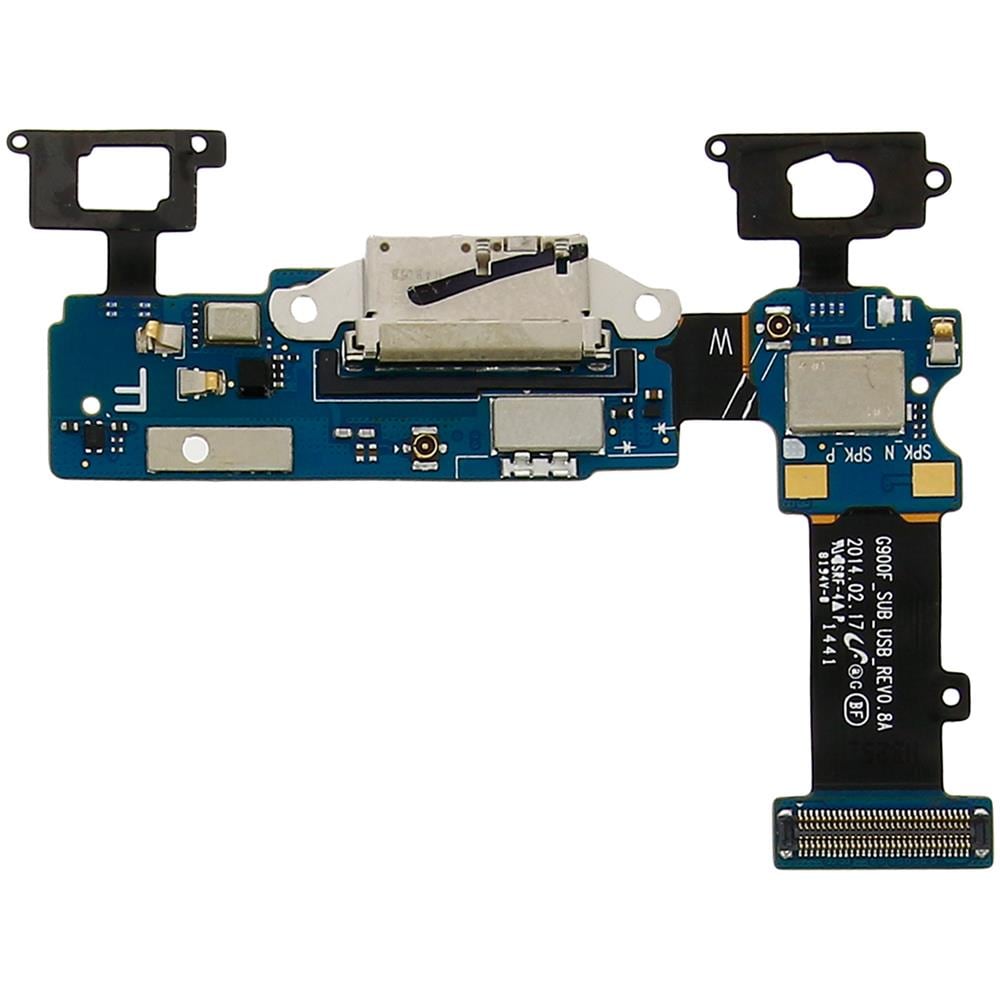 Connettore Con Presa Di Ricarica Micro Usb 3.0 + Microfono Per Samsung Galaxy S5 - Foto 1