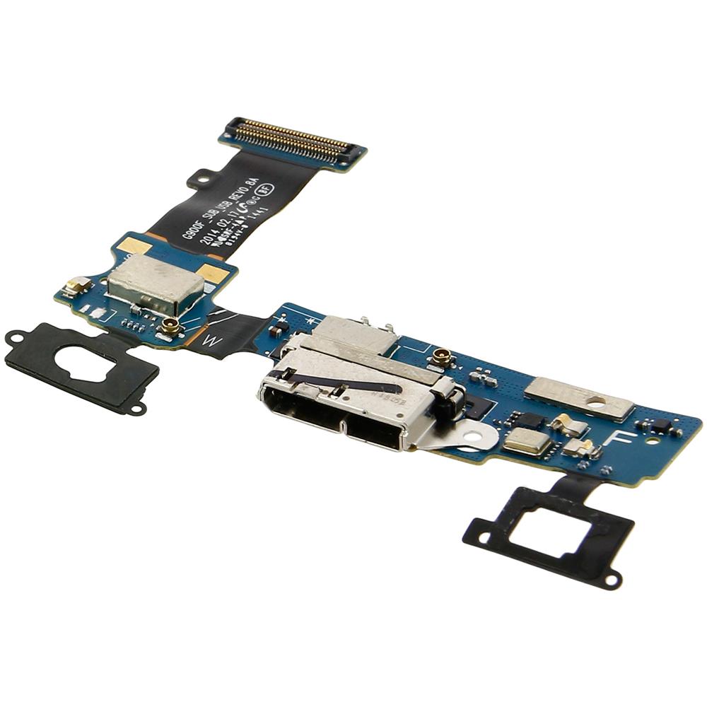 Connettore Con Presa Di Ricarica Micro Usb 3.0 + Microfono Per Samsung Galaxy S5 - Foto 6