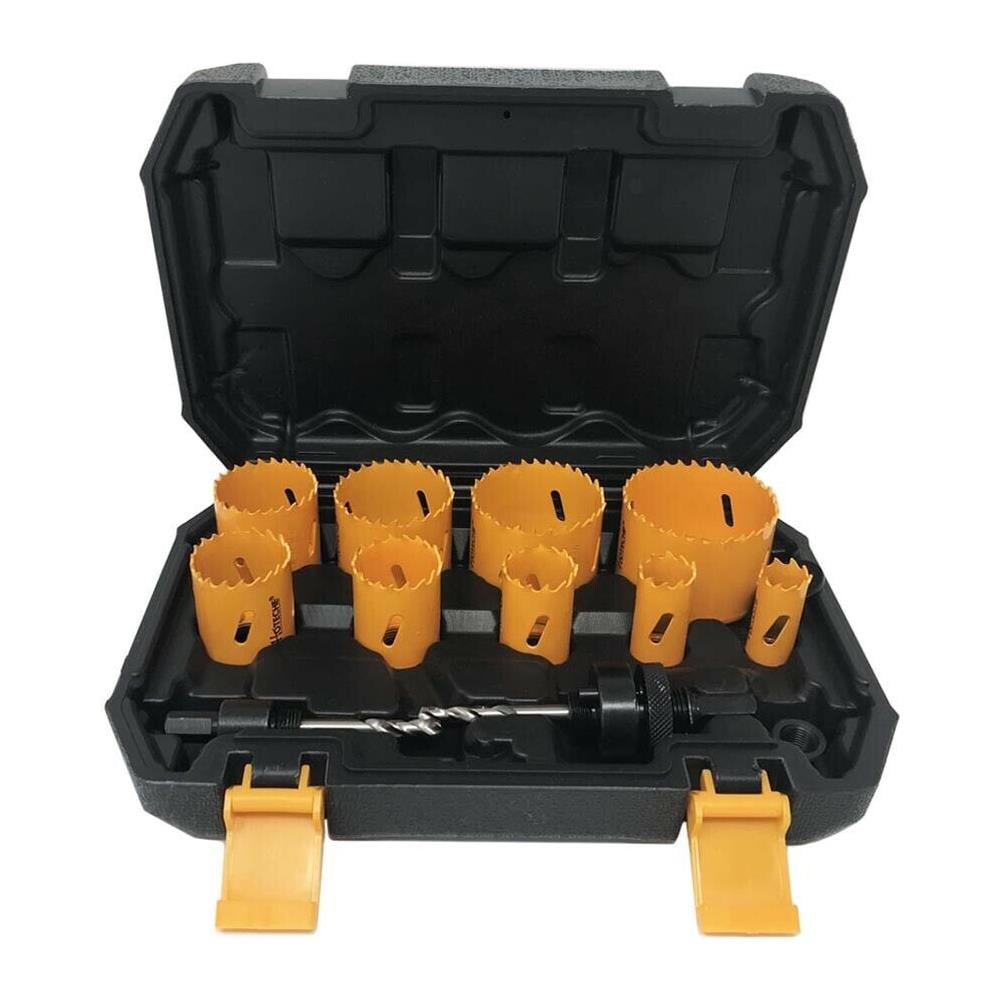 Kit 12 Frese Seghe Bi Metal Fresa A Tazza Sega Per Forare Acciaio Legno Plastica - Foto 1