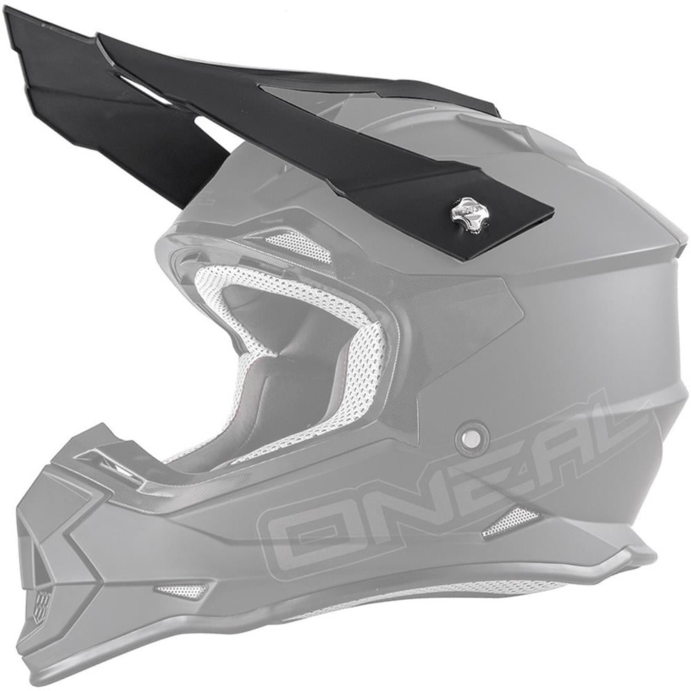 Frontino Casco Mx 2019 2series Rl Flat Nero (default, Nero) - Foto 1