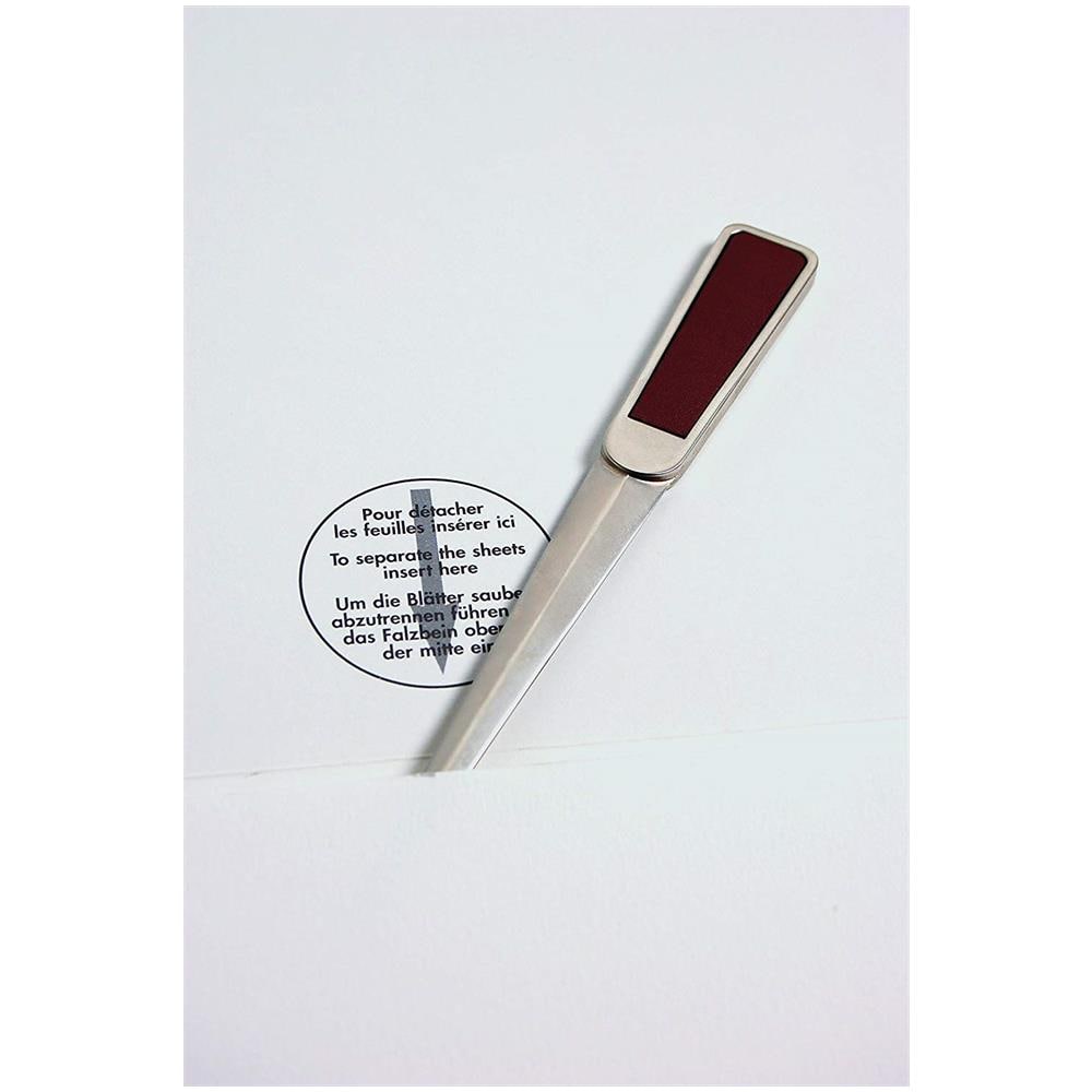 96413c Blocco Di Carta Fine Incollato A 4 Lati, 18 X 24 Cm, 25 Fogli, Bianco - Foto 2