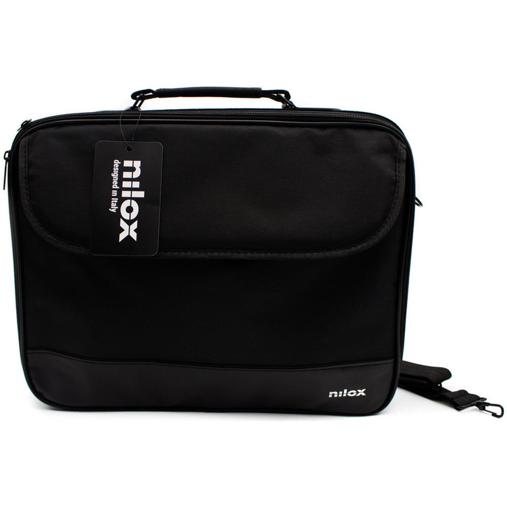 Borsa per Notebook 15.6" con Aggancio Trolley Colore Nero - Foto 2