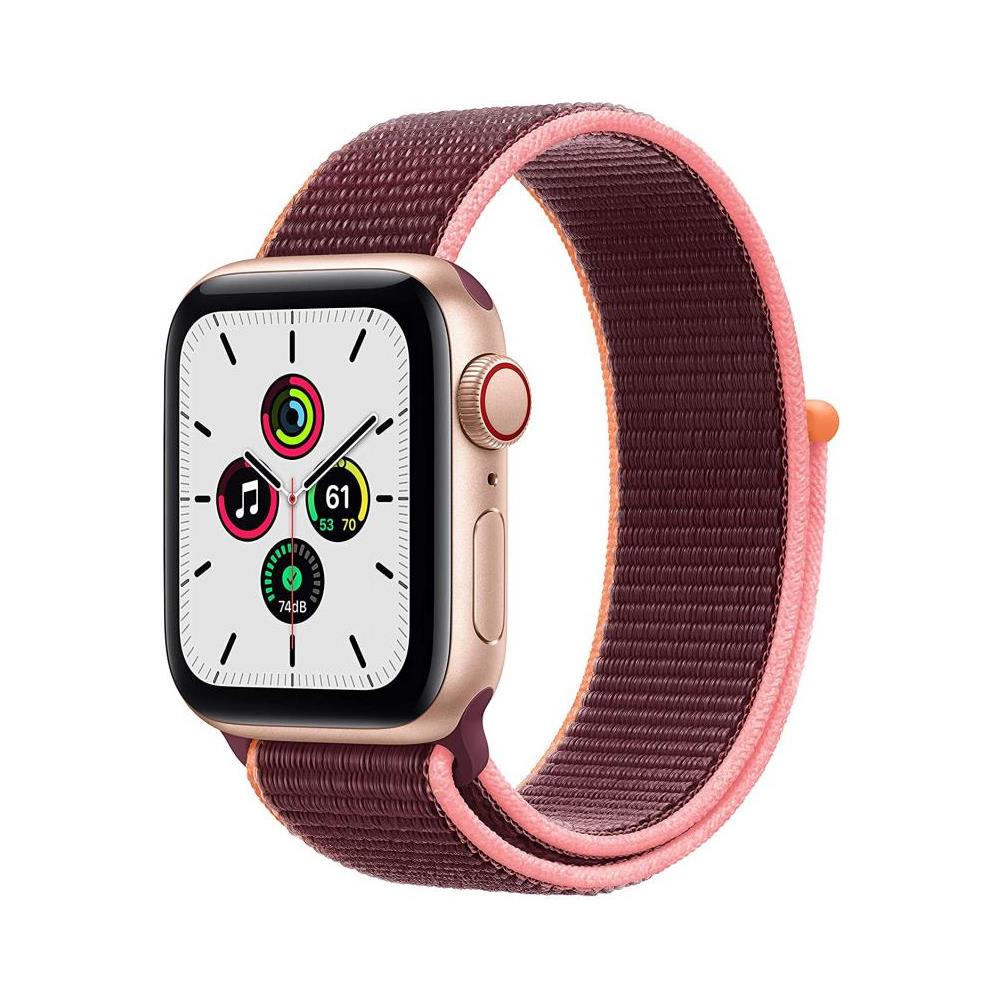 APPLE - Watch SE 40mm Impermeabile 5ATM GPS + Cellular WiFi / Bluetooth con  Cassa in alluminio Oro e Cinturino Sport Loop Prugna - ePRICE