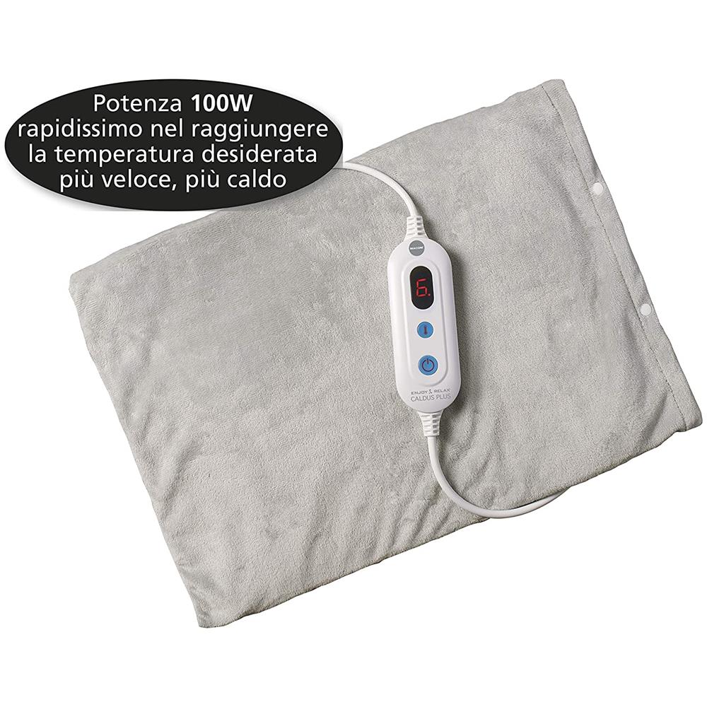 Termoforo Caldus Plus 934 Potenza 100 Watt Colore Grigio - Foto 3