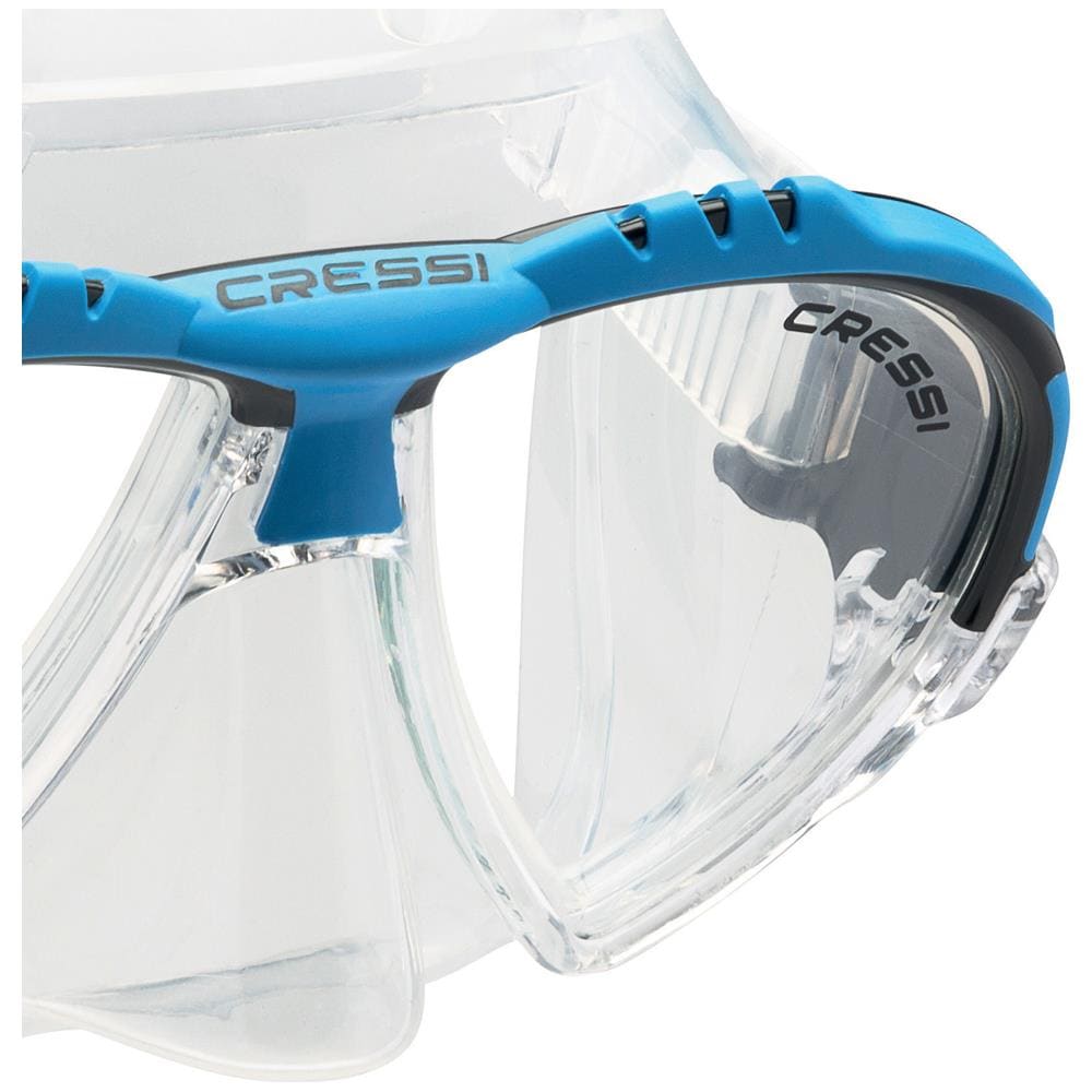 Maschera Matrix Trasparente Trasparente / blu - Foto 3