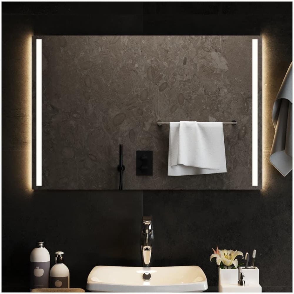 Specchio Da Bagno Con Luci Led 90x60 Cm - Foto 1