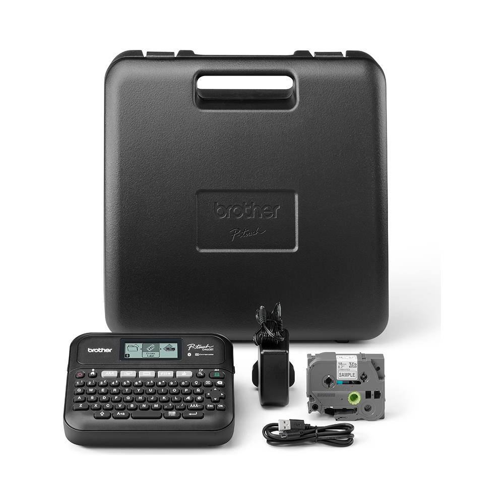 PT-D460BTVPUR1 stampante per etichette (CD) Trasferimento termico 180 x 180 DPI Con cavo e senza cavo Bluetooth QWERTY - Foto 5