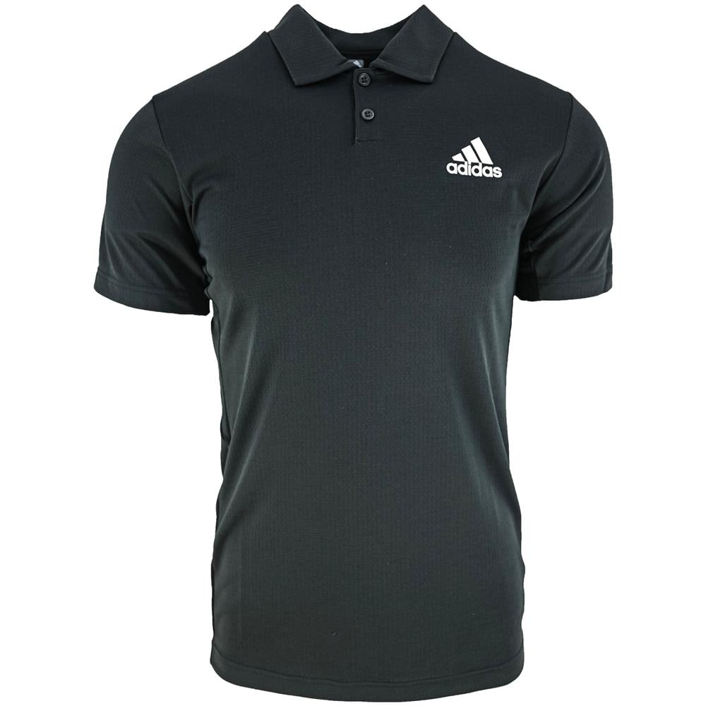 Heat Rdy Tennis Polo Gh7670, Uomini, Nero, S - Foto 1