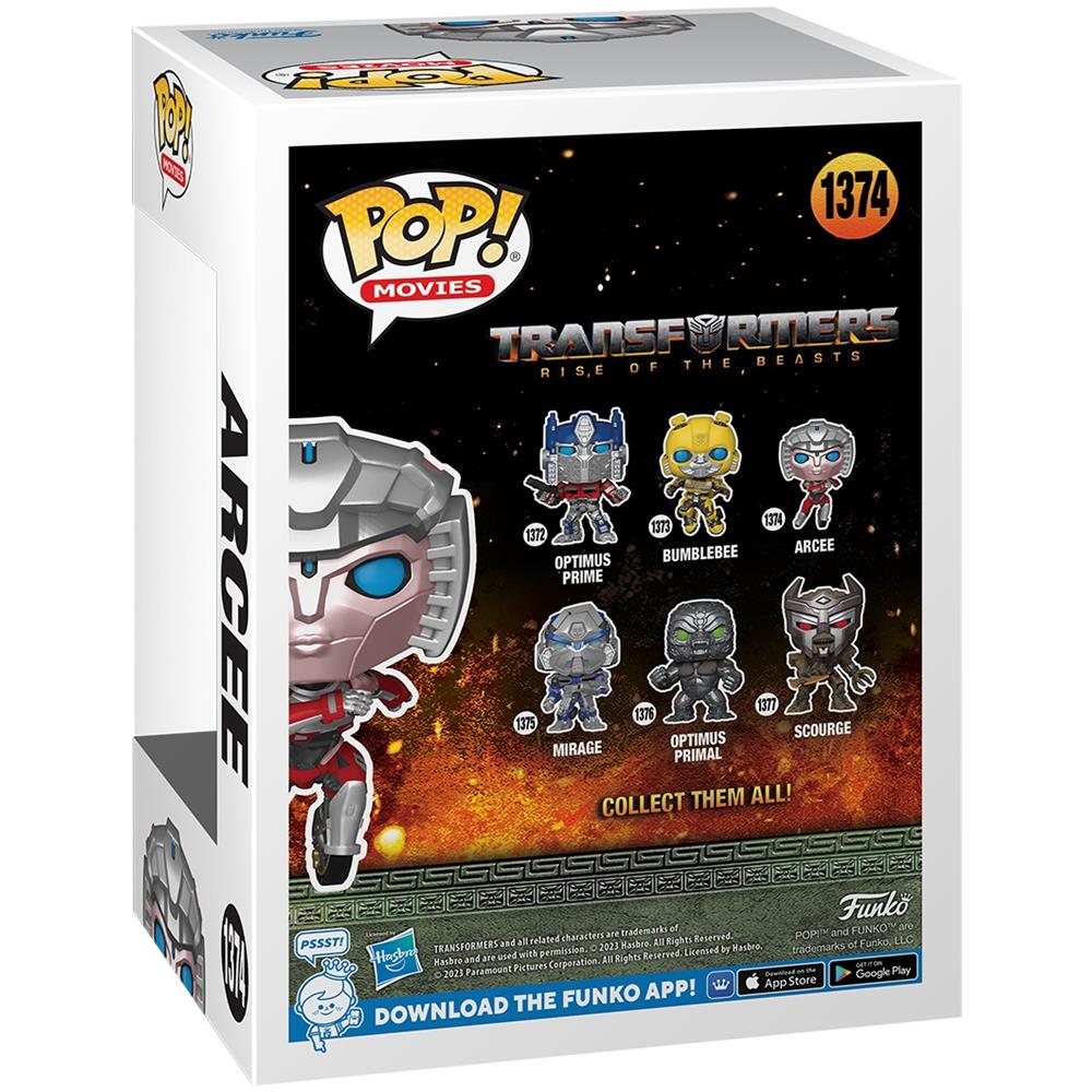 Transformers: Rise Of The Beasts Pop! Movies Vinyl Figure Arcee 9 Cm - Foto 2