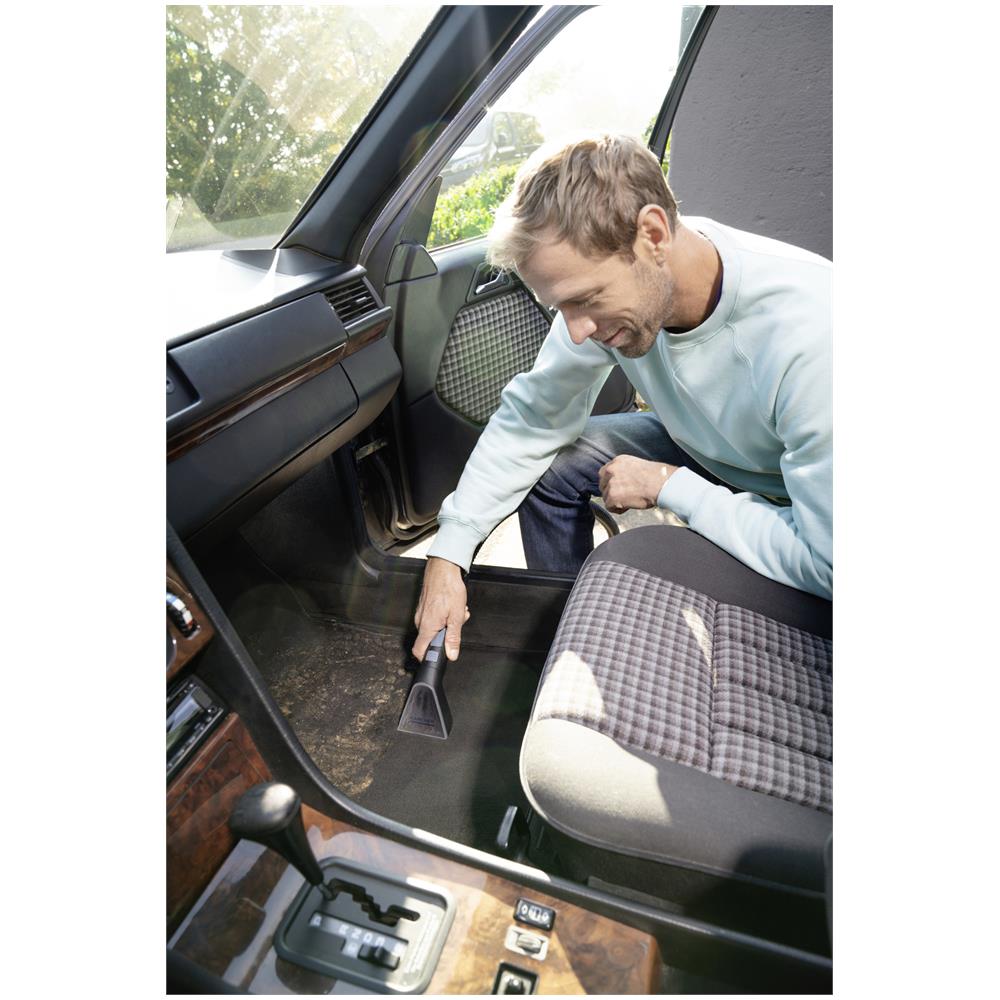 Lavamoquette SE 3-18 per Casa/Auto Capacità Serbatoio 1.9 Litri (Batteria non Inclusa) Colore Nero/Giallo  - Foto 10