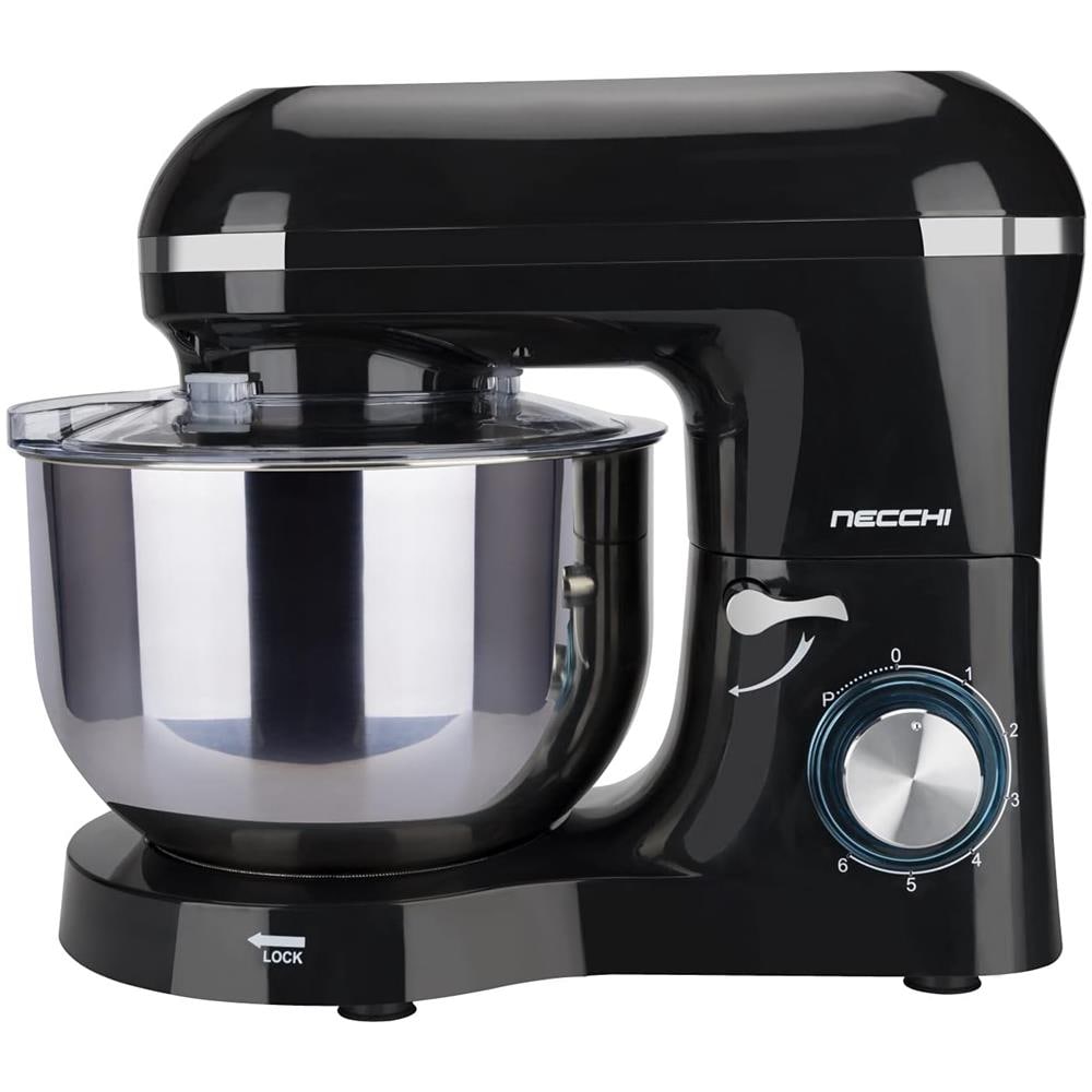 Impastatrice Planetaria NKSM1518 con Capacità 5.5 Litri Potenza 1400 W Colore Nero - Foto 1