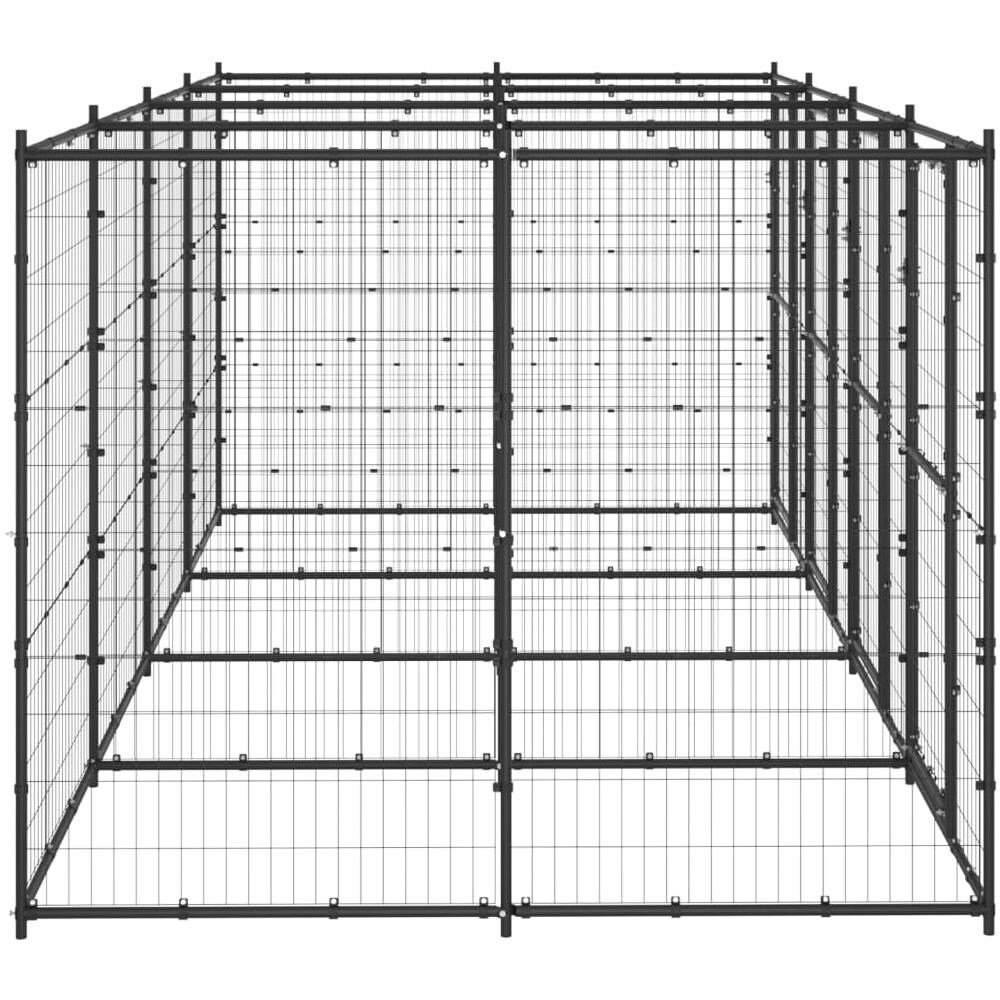 Gabbia Per Cani Da Esterno In Acciaio 9,68 M - Foto 3