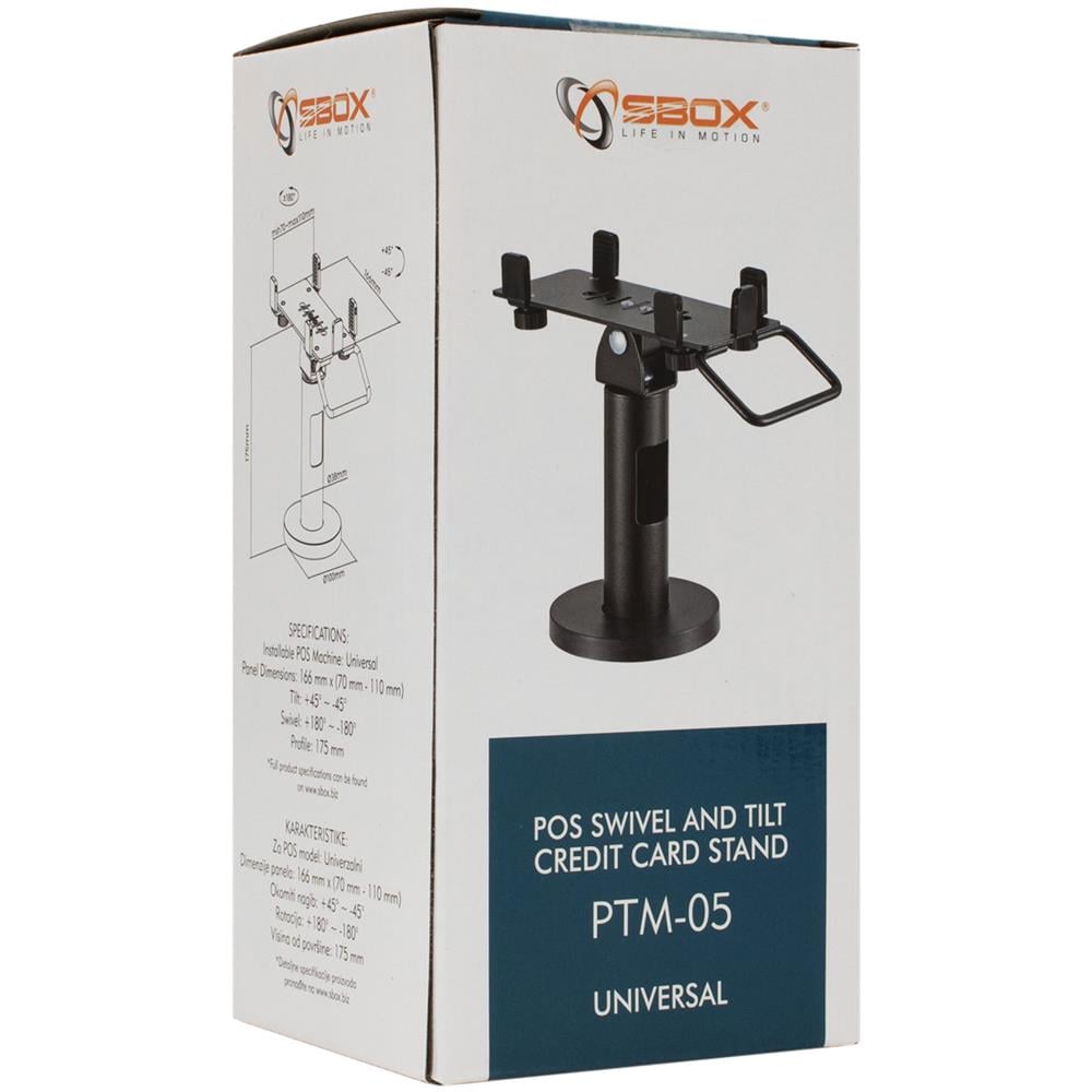 Supporto Girevole E Inclinabile Per Terminale Pagamento Pos Bancomat Carta Di Credito - Foto 2