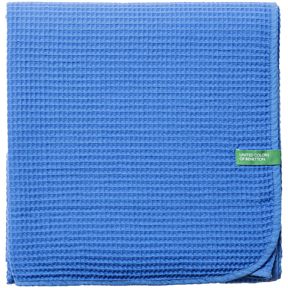 Manta 140x190cm 200gsm 100%blu Cotone - Foto 1