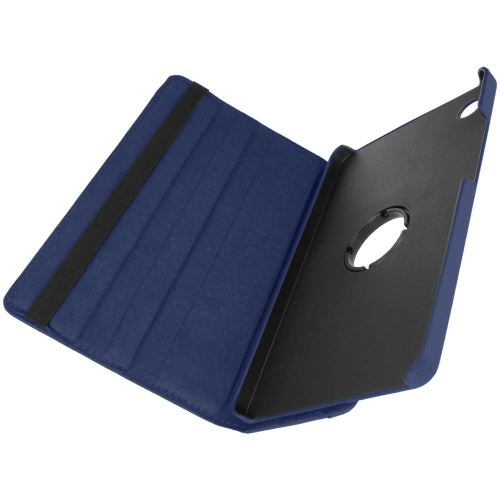 Custodia Folio Per Samsung Galaxy Tab A9 E Tab A11 Supporto Rotante Blu Notte - Foto 2