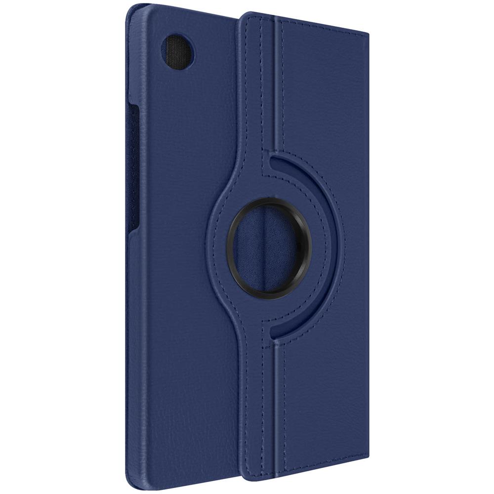 Custodia Folio Per Samsung Galaxy Tab A9 E Tab A11 Supporto Rotante Blu Notte - Foto 1
