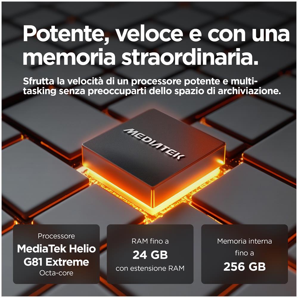 Moto G15 4G 128GB 4GB Ram Display 6.72" Main Camera 50MP Doppia SIM Android 15 USB tipo-C 5200 mAh Sunrise Orange - Foto 10