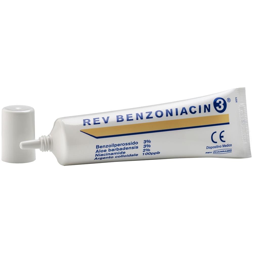 Rev Benzoniacin 3 Crema 30 ml - Foto 1