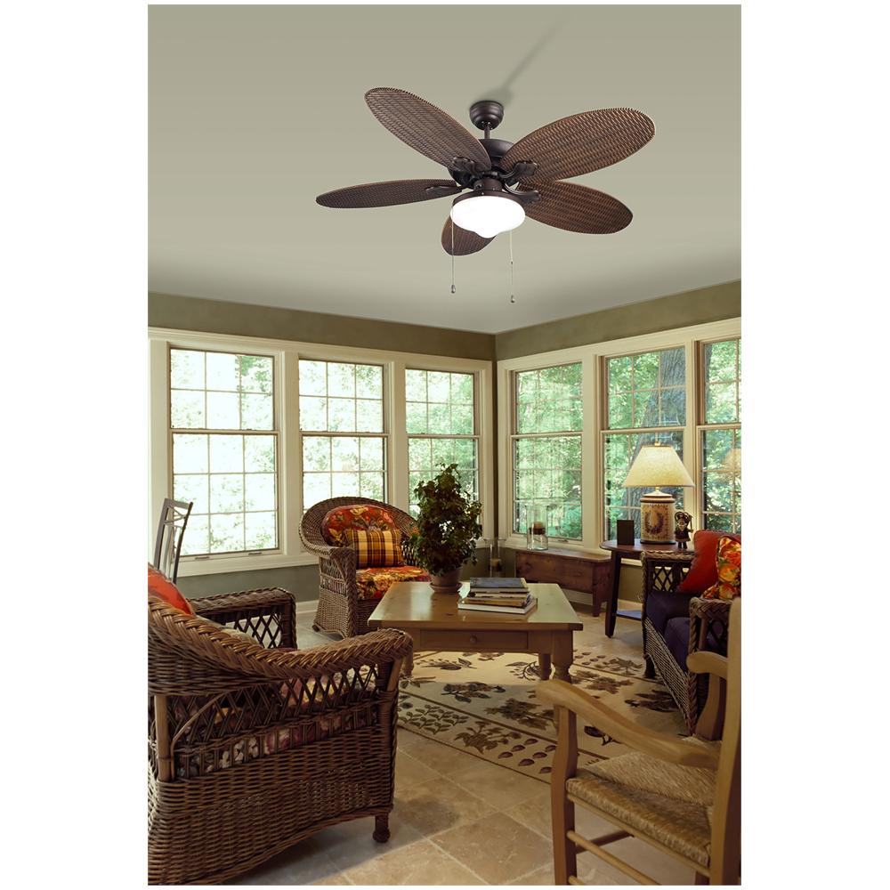 Leds-c4 30-4398 J7-j7-ventilatore Phuket: Rame Marrone - Foto 2