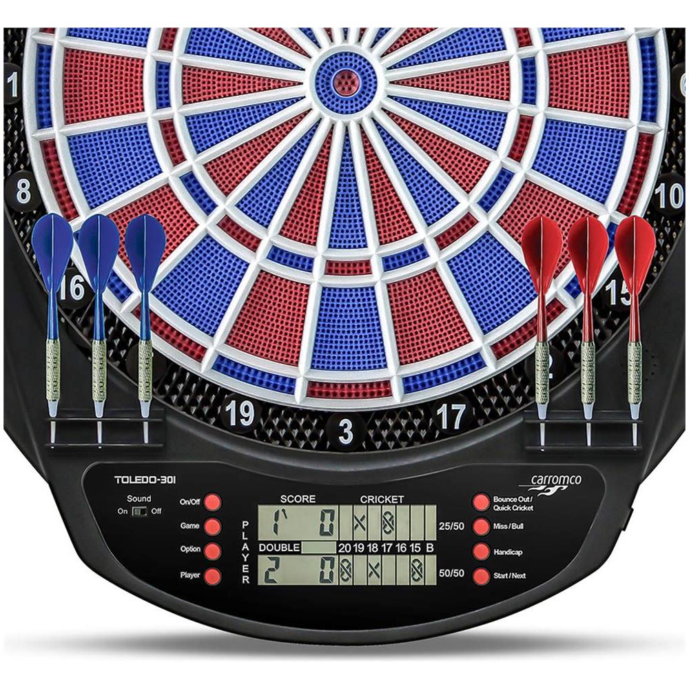 Bersaglio Elettronico Toledo-301 2 Fori + Psu Dardo Gioco Della Macchina - Foto 2