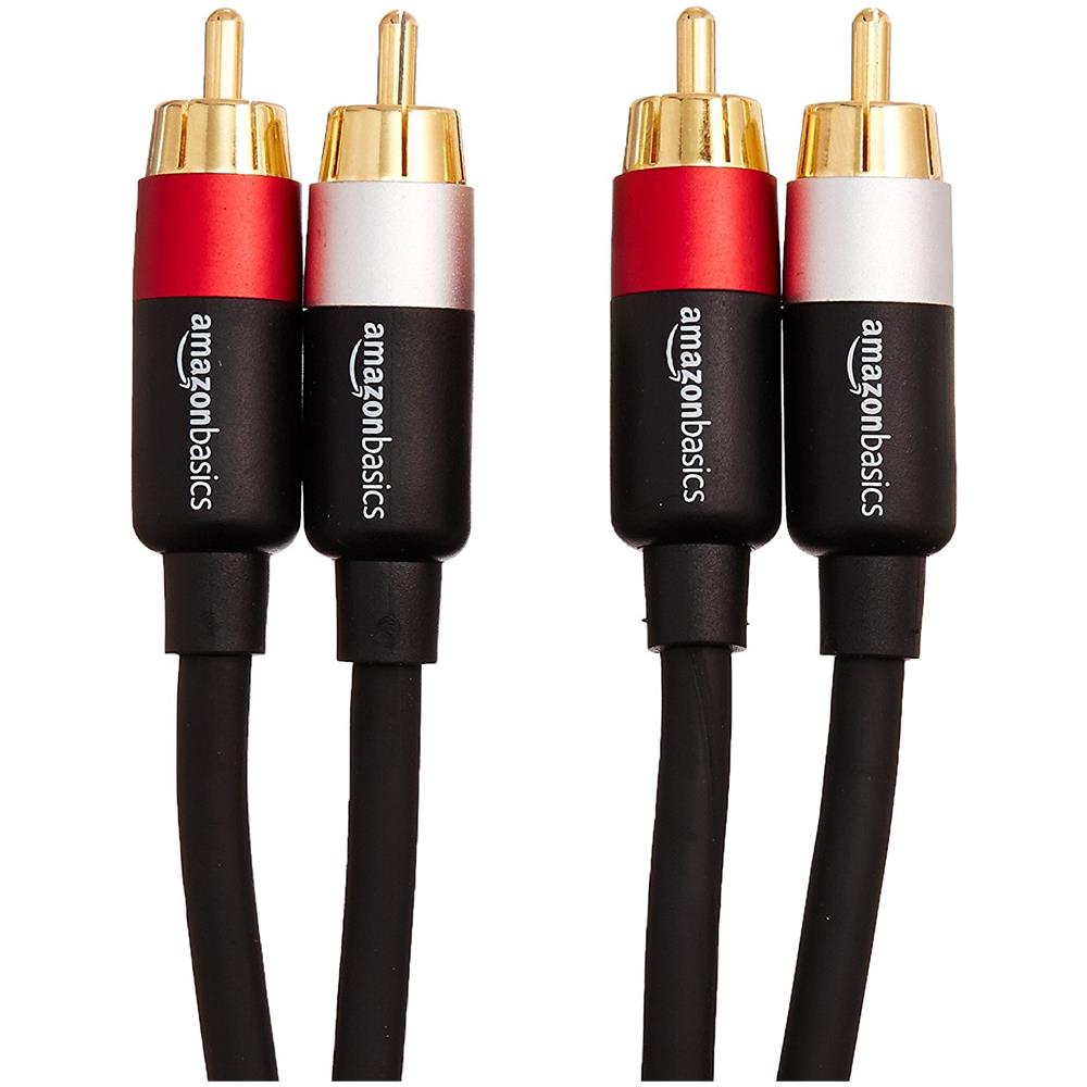 PBH-20216 1.22m 2 x RCA 2 x RCA Nero, Oro, Rosso, Bianco cavo audio - Foto 2