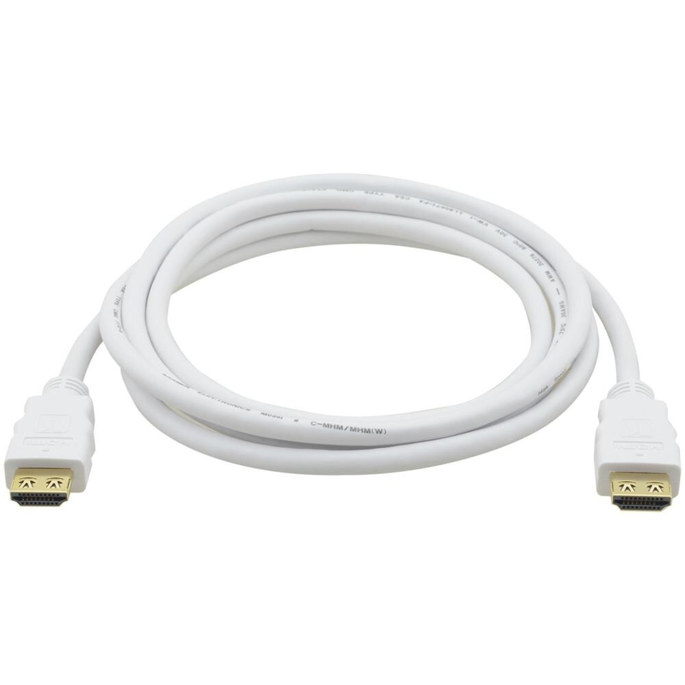C-MHM / MHM 3m HDMI Type A (Standard) HDMI Type A (Standard) Bianco cavo HDMI - Foto 1