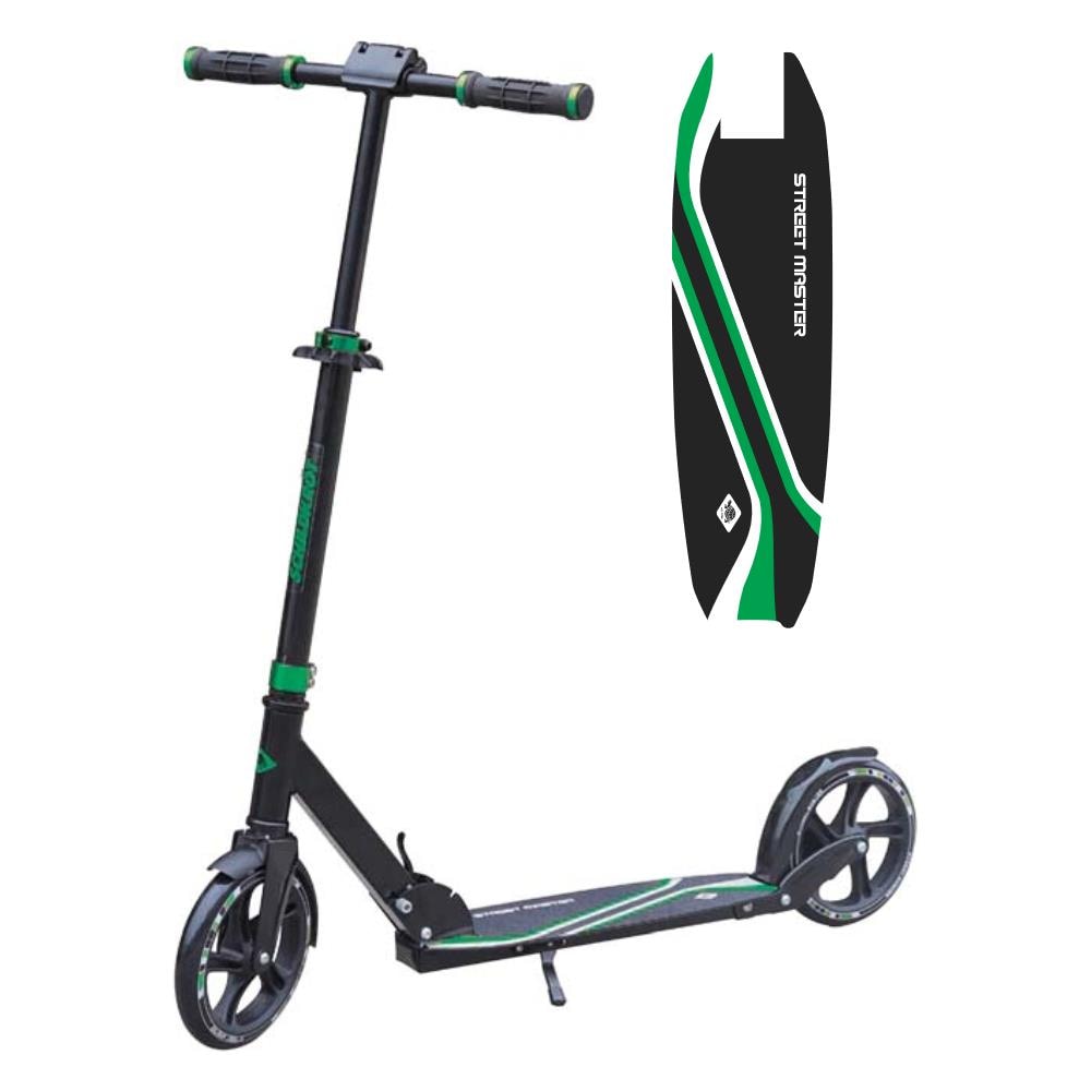 Street master Ragazzi Monopattino classico Nero, Verde, Bianco - Foto 1