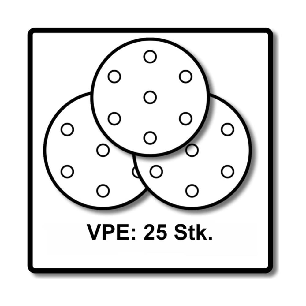 Stf D225/128 Disco Abrasivo Granat P100 / 225 Mm - 25 Pz. (205656) Per Levigatrici A Stelo Planex - Foto 1