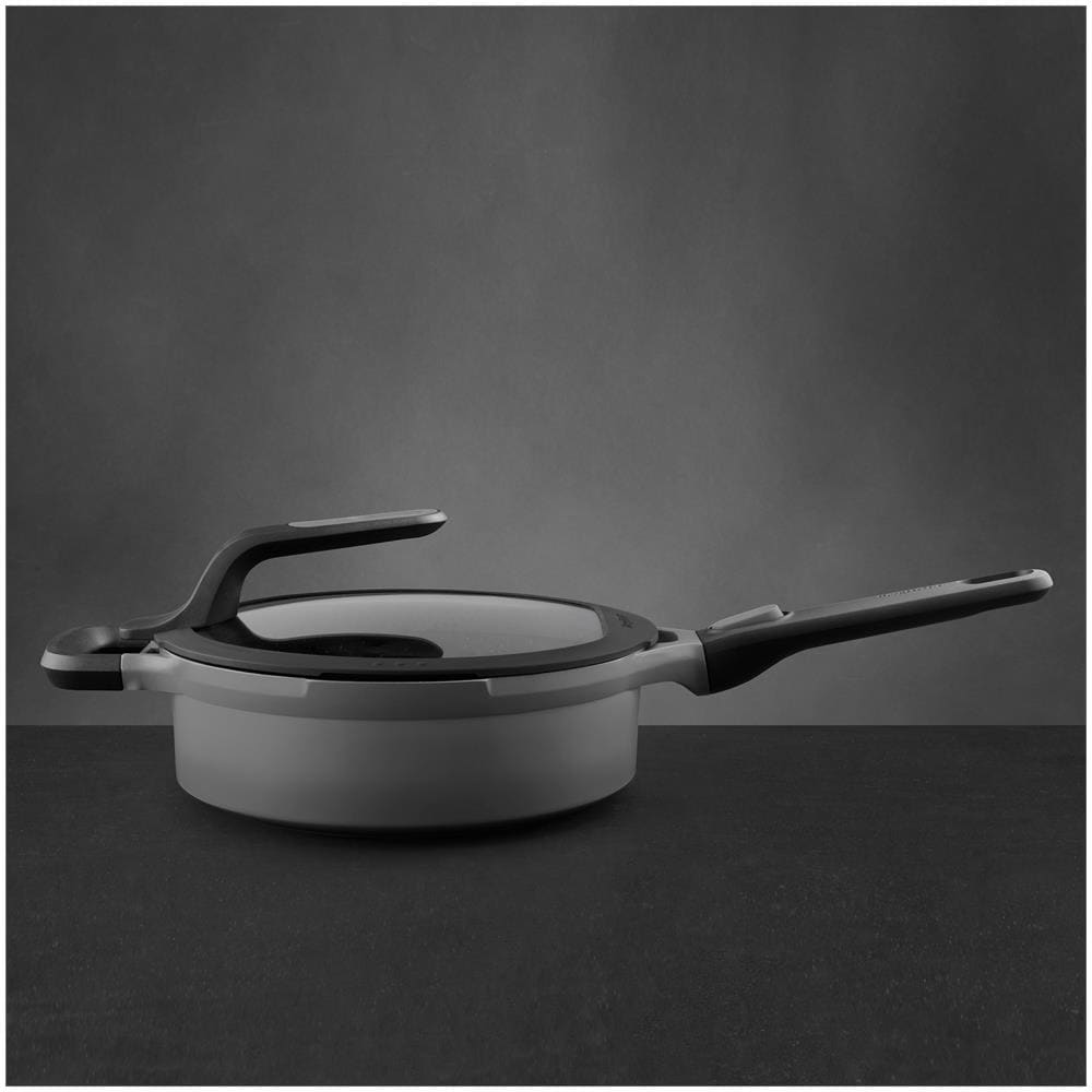 Tegame Con Coperchio 24 Cm Grigio - Gem - Foto 8