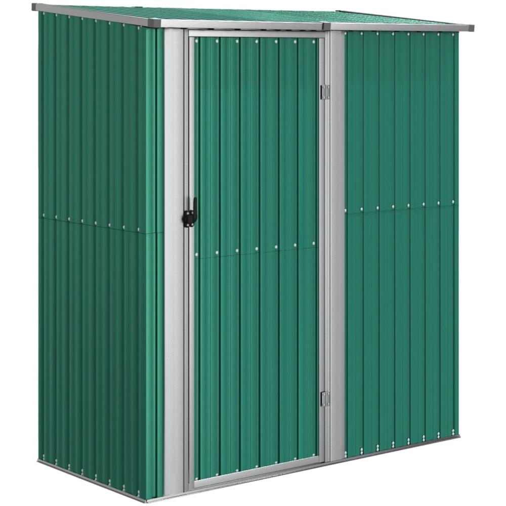 Capanno da Giardino Verde 180,5x97x209,5 cm in Acciaio Zincato - Foto 2