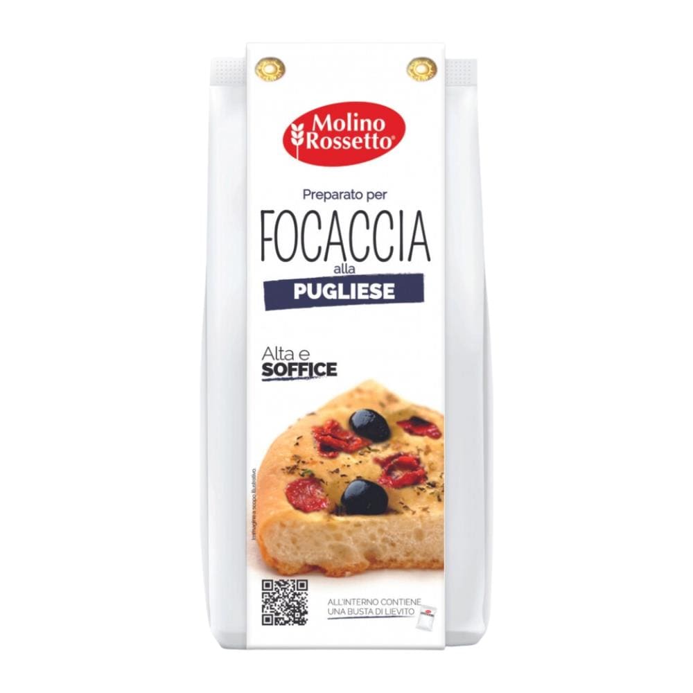 Molino Rossetto Preparato Per Focaccia Pugliese Confezione 500 Grammi - Foto 1
