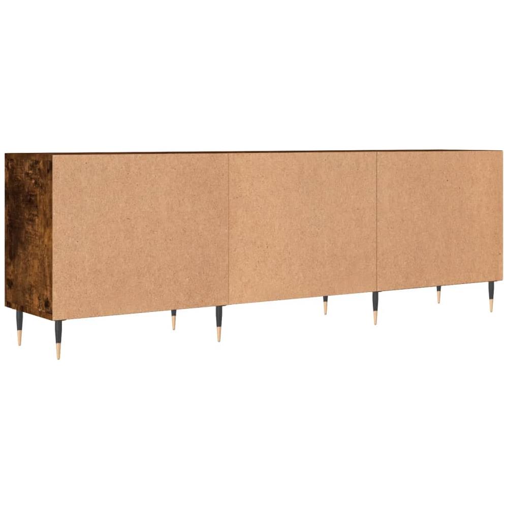 Mobile Porta Tv Rovere Fumo 150x30x50 Cm In Legno Multistrato - Foto 8
