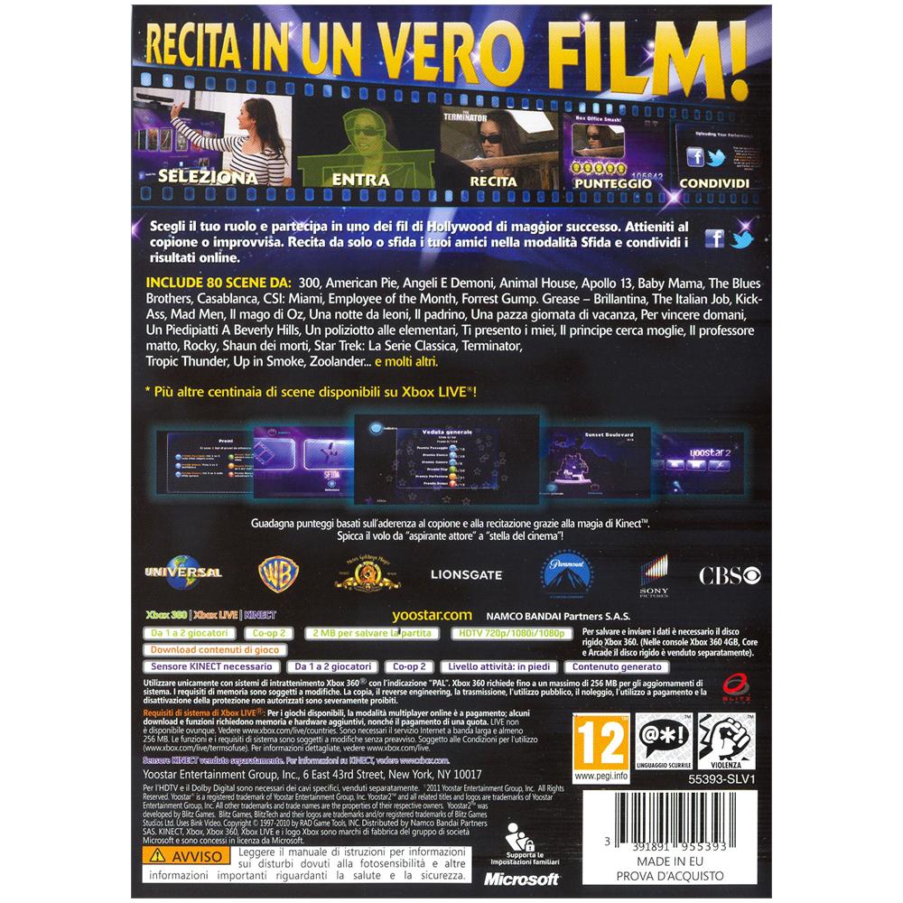 X360 - Yoostar 2 In The Movies (Software per KINECT)  - Foto 2