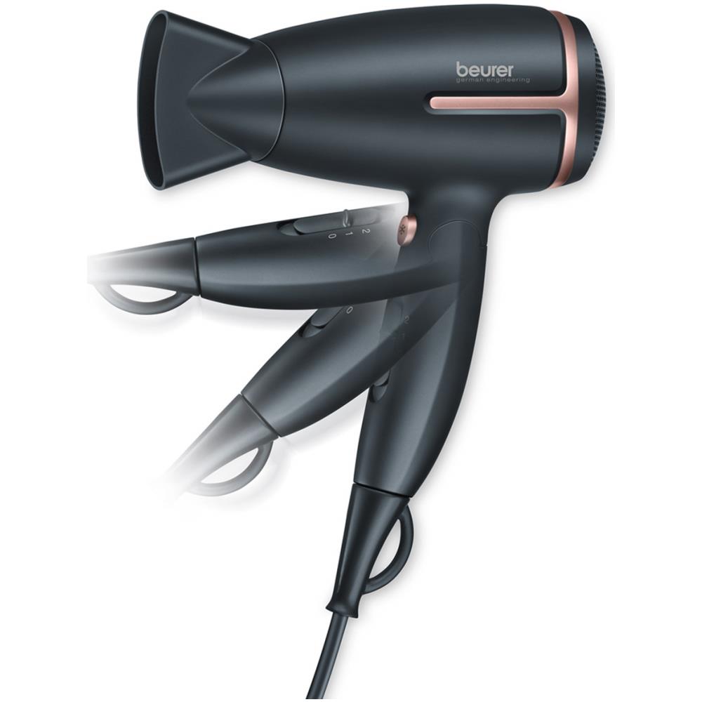 Asciugacapelli da Viaggio HC 25 con Tecnologia agli Ioni Potenza 1600 Watt - Foto 8