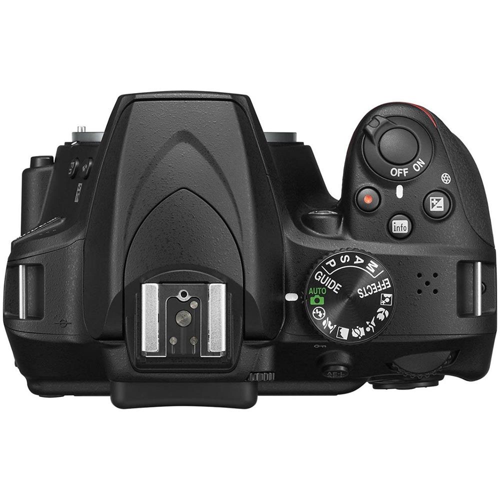 D3400 Nero Kit AF-S DX 18-105 mm VR Sensore CMOS DX 24.2 Mpx Display 3" Filmati Full HD Bluetooth - Foto 6