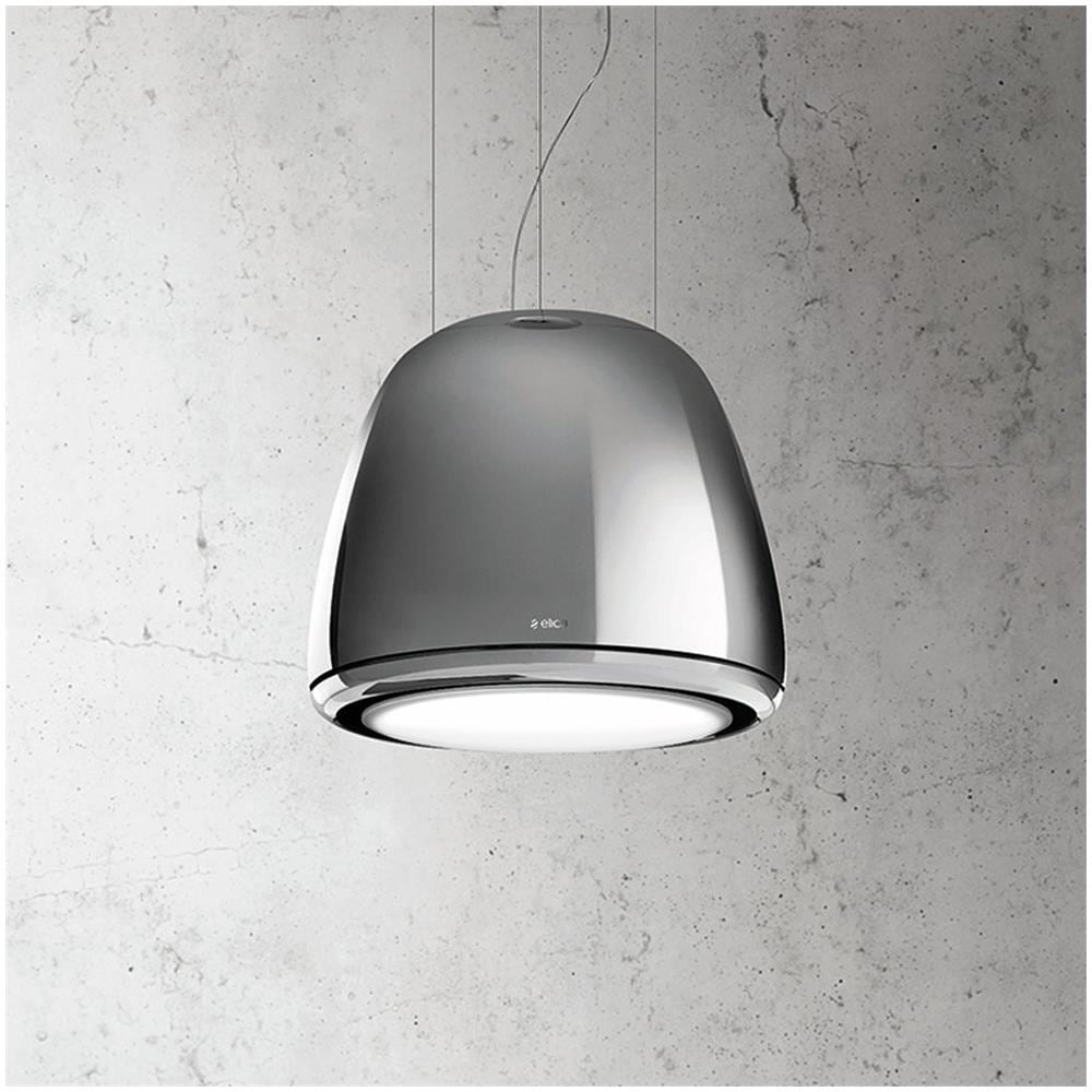 Cappa Edith Heavy Metal ad Isola da 50 cm Filtrante Colore Cromo - Foto 3
